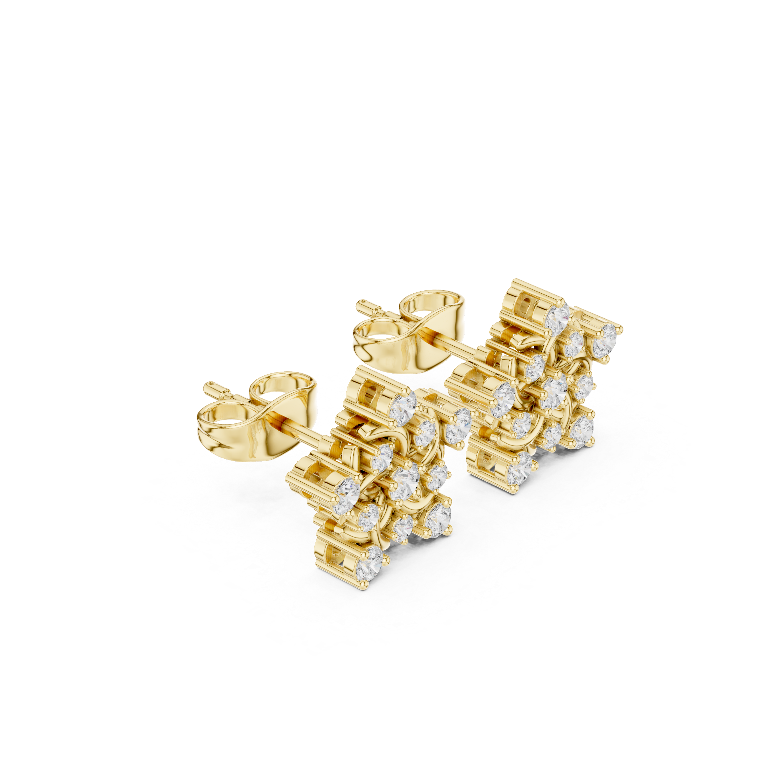 Flawless 0.42ct Lab Grown Diamond Earring
