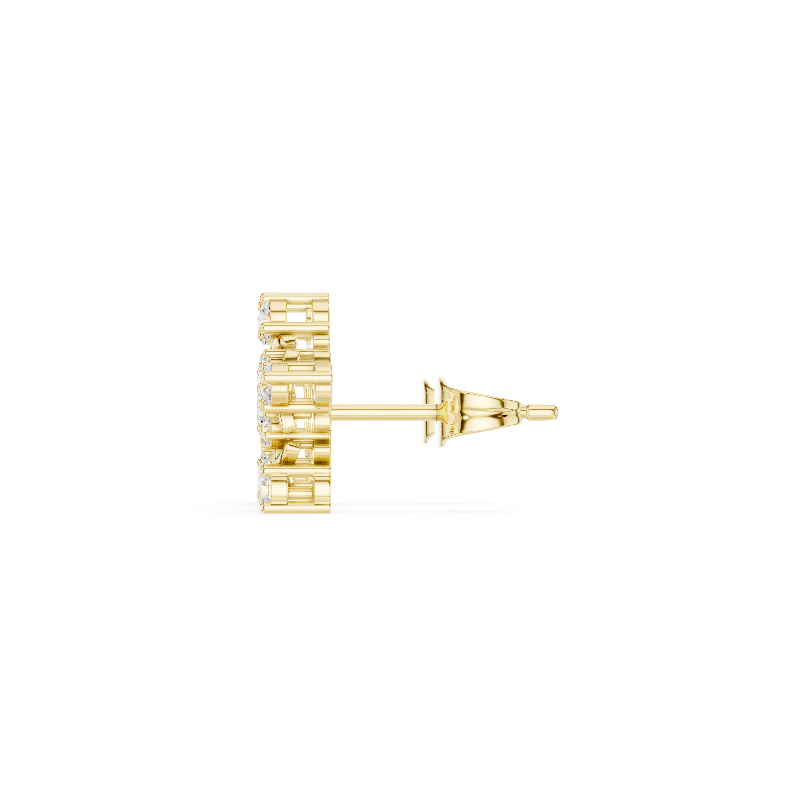 Flawless 0.42ct Lab Grown Diamond Earring