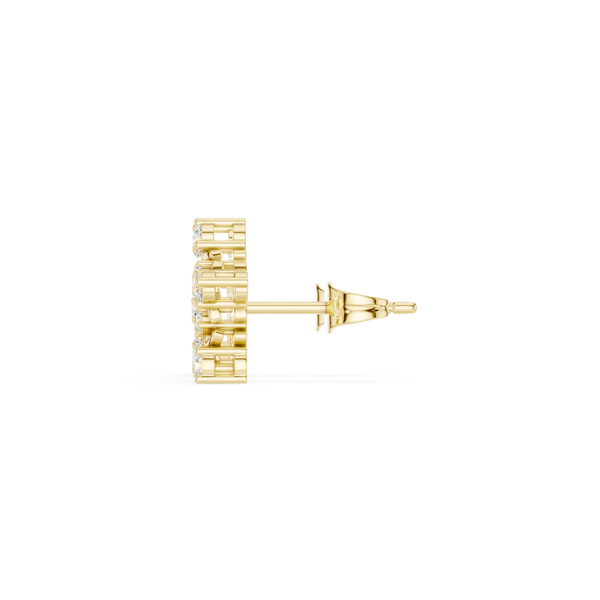 Flawless 0.42ct Lab Grown Diamond Earring