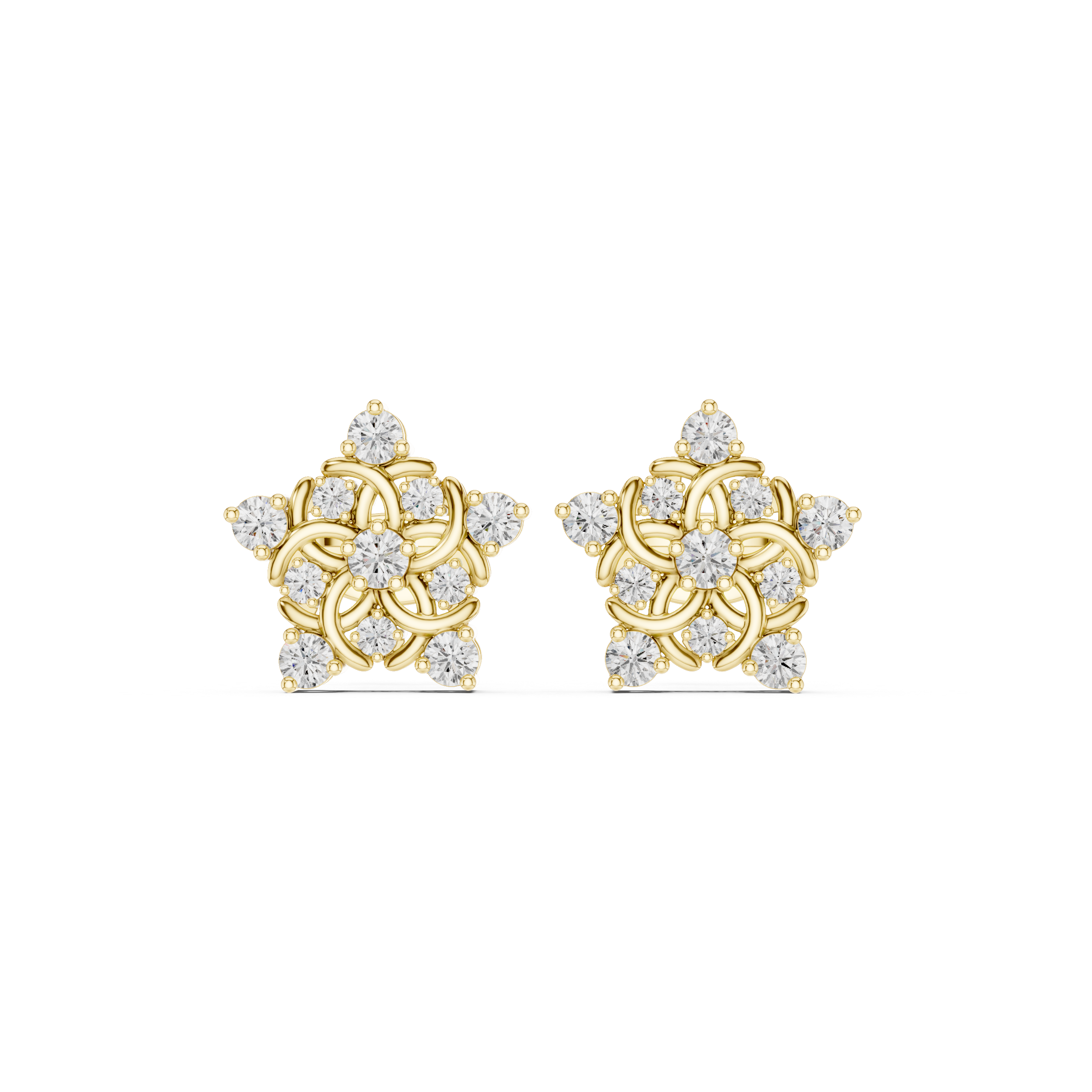 Flawless 0.42ct Lab Grown Diamond Earring