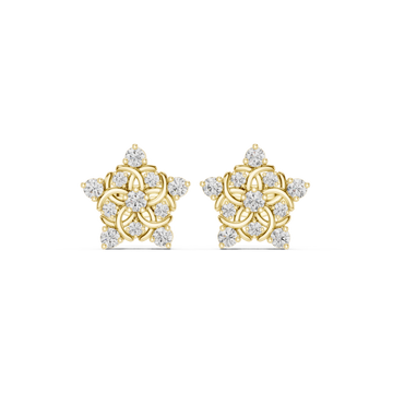 Flawless 0.42ct Lab Grown Diamond Earring