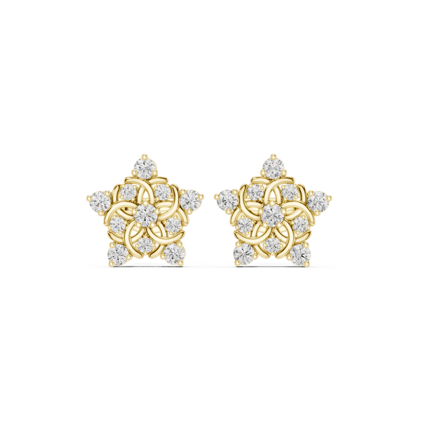 Flawless 0.42ct Lab Grown Diamond Earring