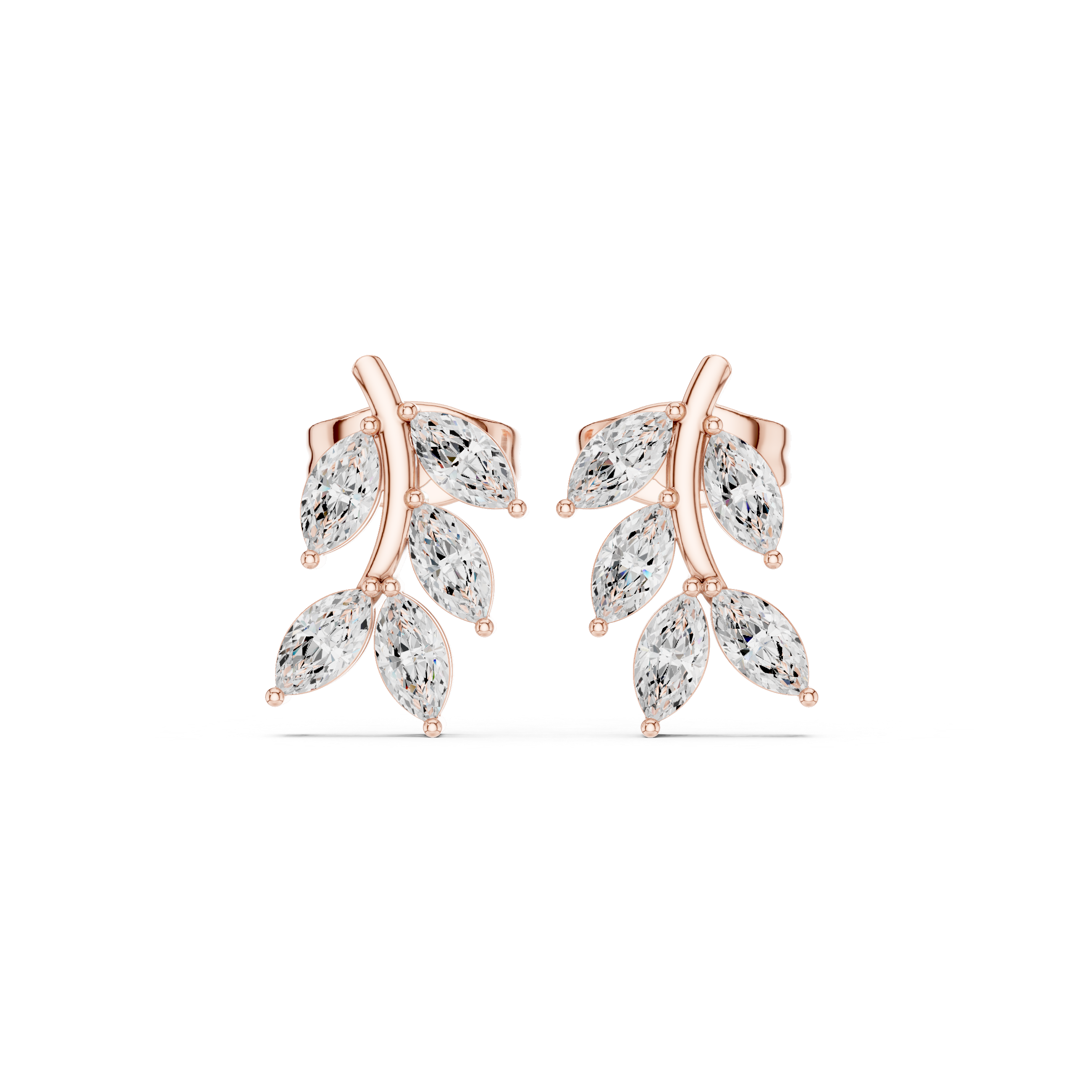 Flawless Marquise 0.52ct Lab Grown Diamond Earring