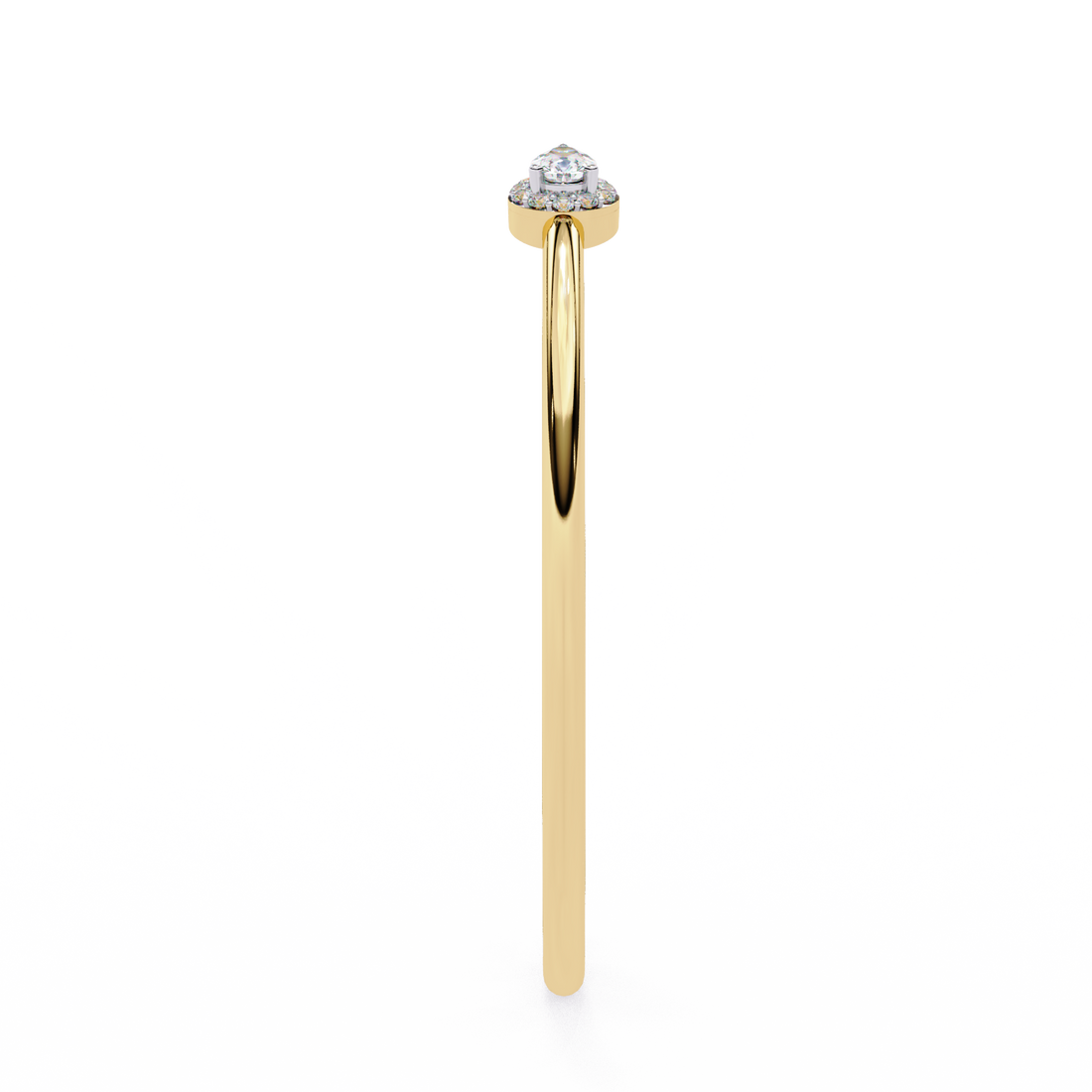 Elegant Open Cuff Diamond Bangle