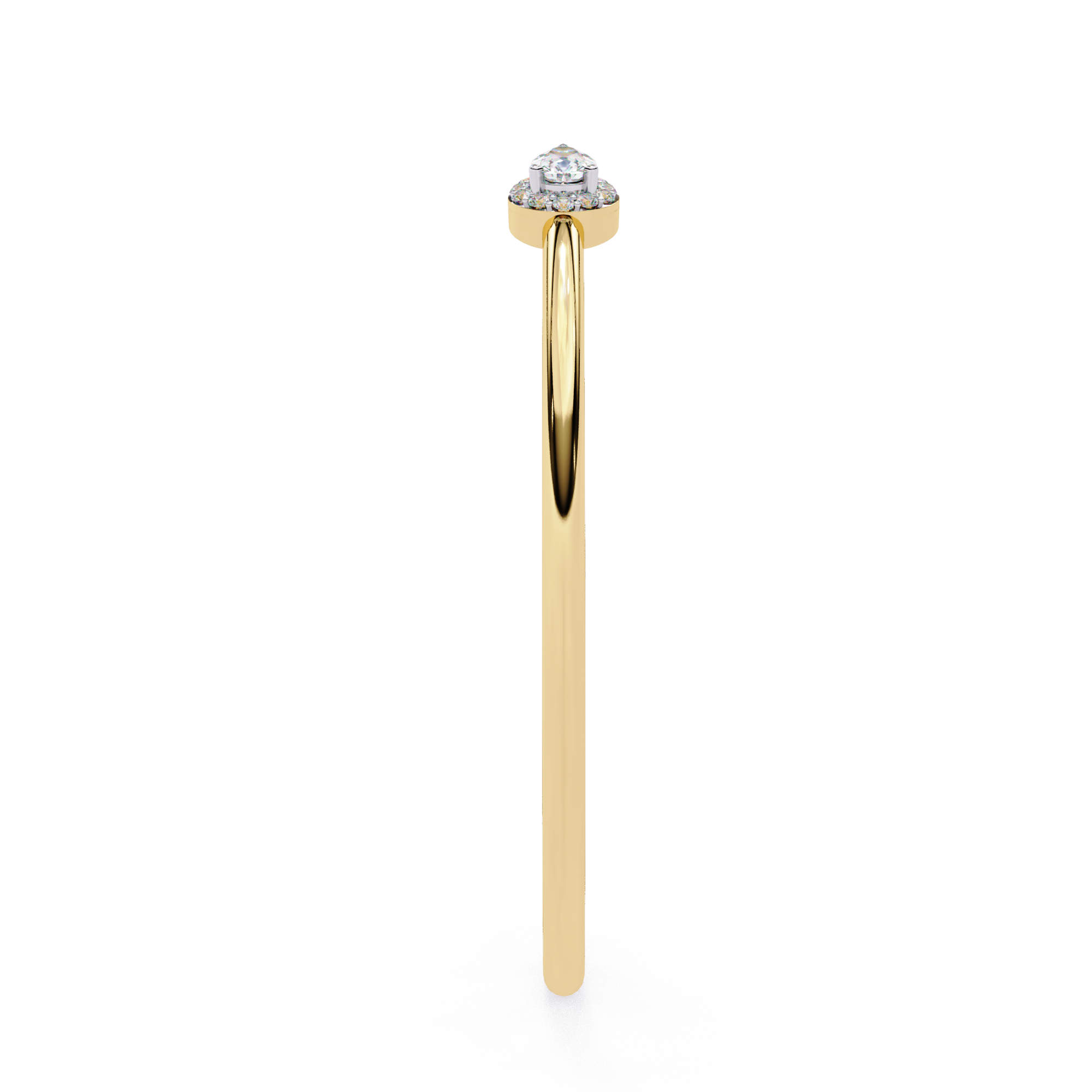 Elegant Open Cuff Diamond Bangle