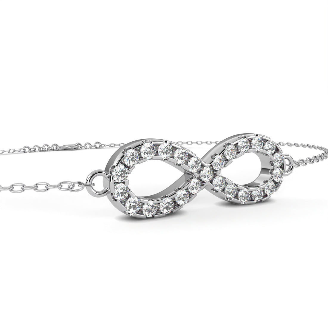 Celestial Infinity Lab Grown Diamond Bracelet