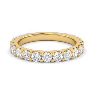 Classic Eternity Shared Prong Round Diamond Band