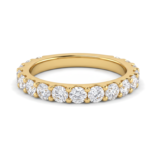 Classic Eternity Shared Prong Round Diamond Band