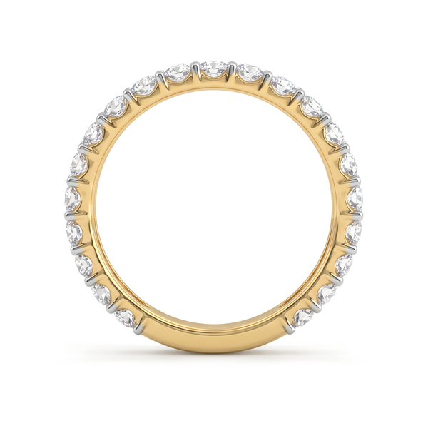 Classic Eternity Shared Prong Round Diamond Band