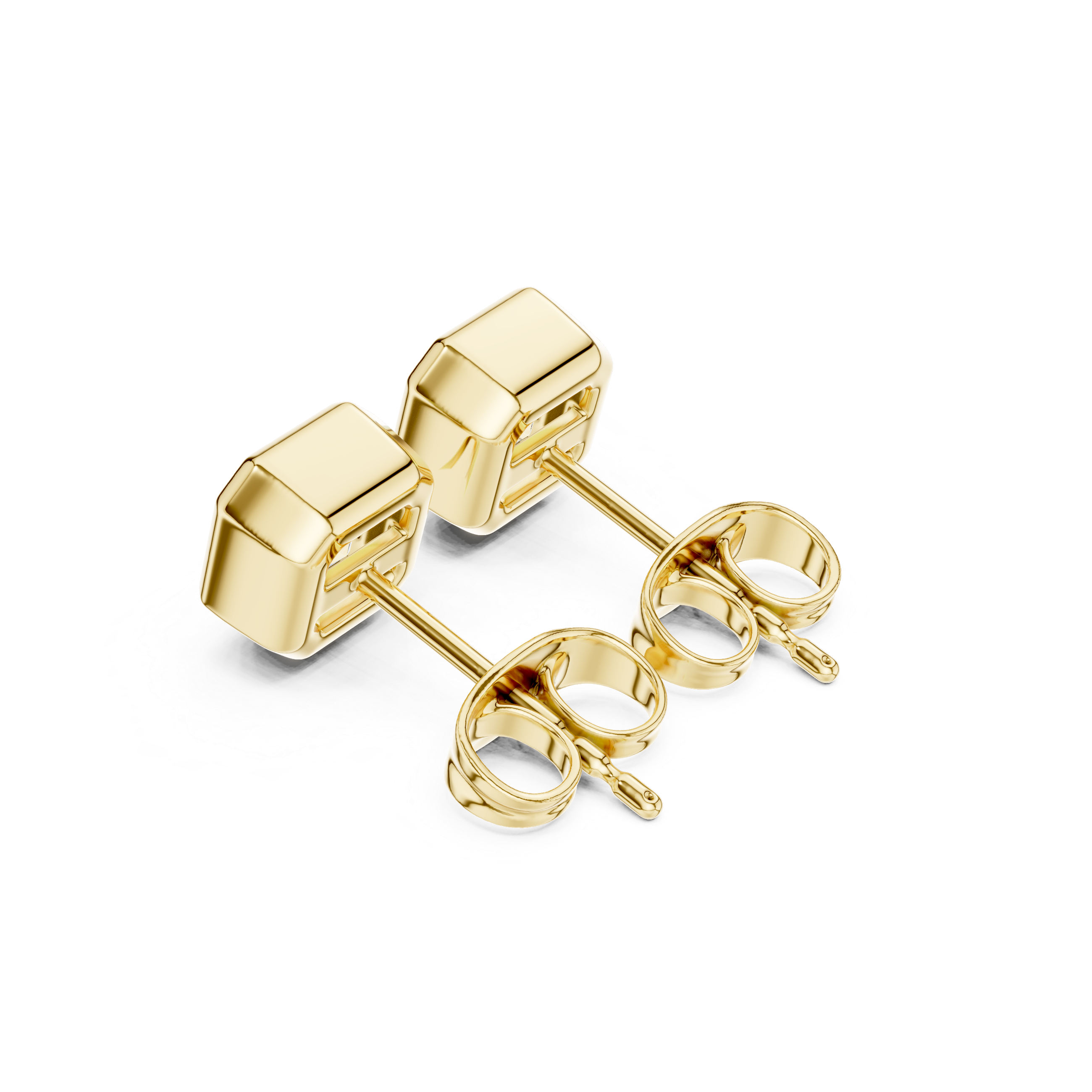 Captivating Asscher Solitaire Lab Grown Diamond Ring