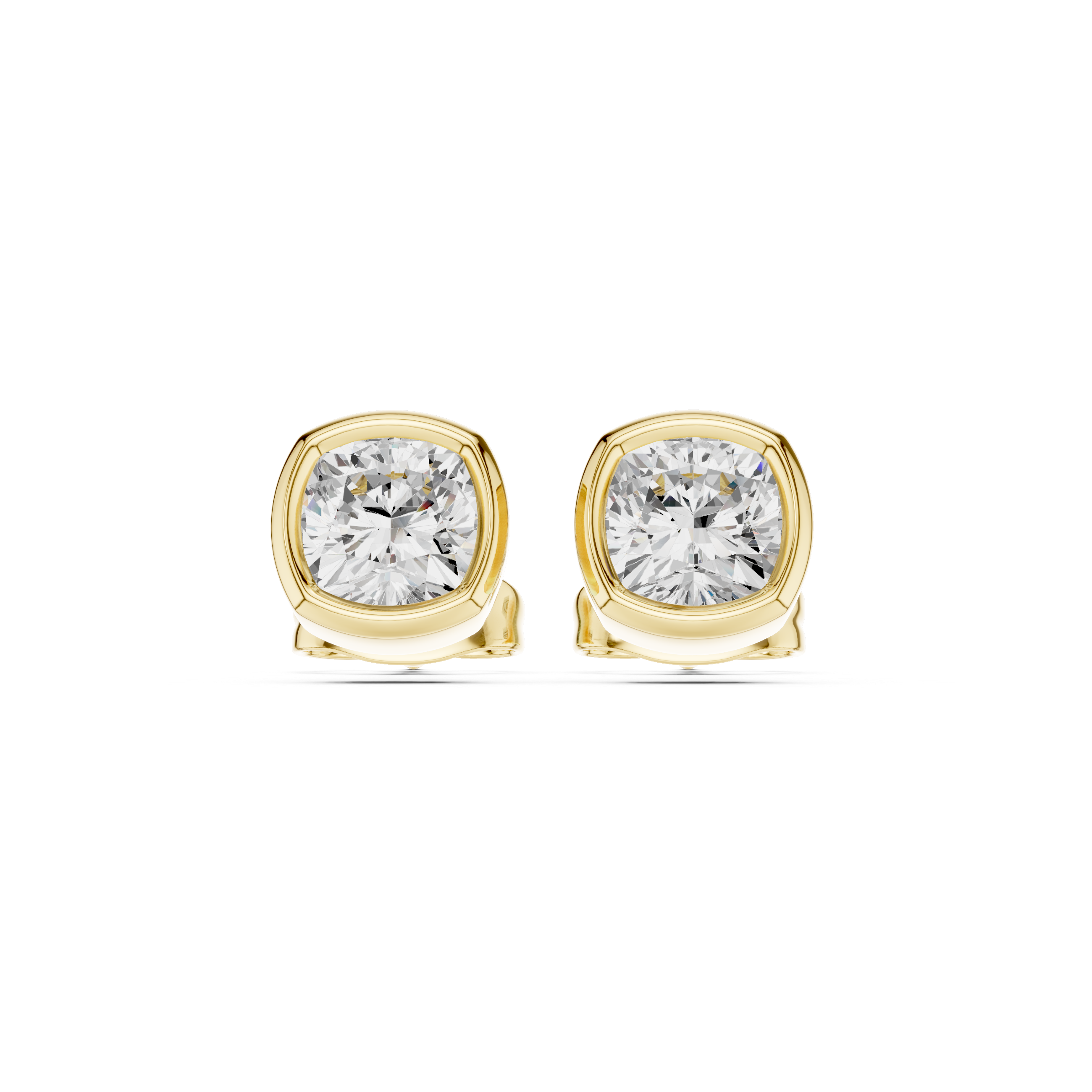 1.5 ct Cushion Cut Solitaire Lab Grown Diamond Ring