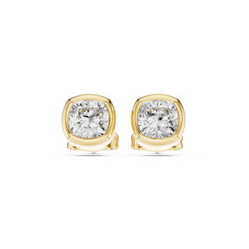 1.5 ct Cushion Cut Solitaire Lab Grown Diamond Ring