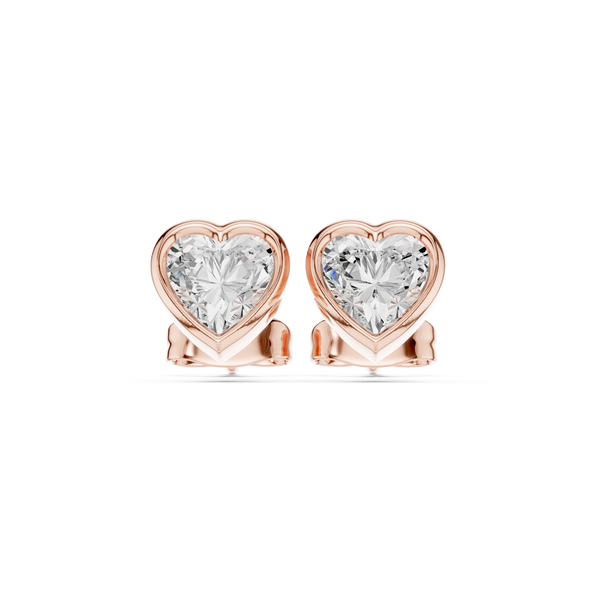 Eternal Heart Diamond Solitaire Lab Grown Diamond Ring