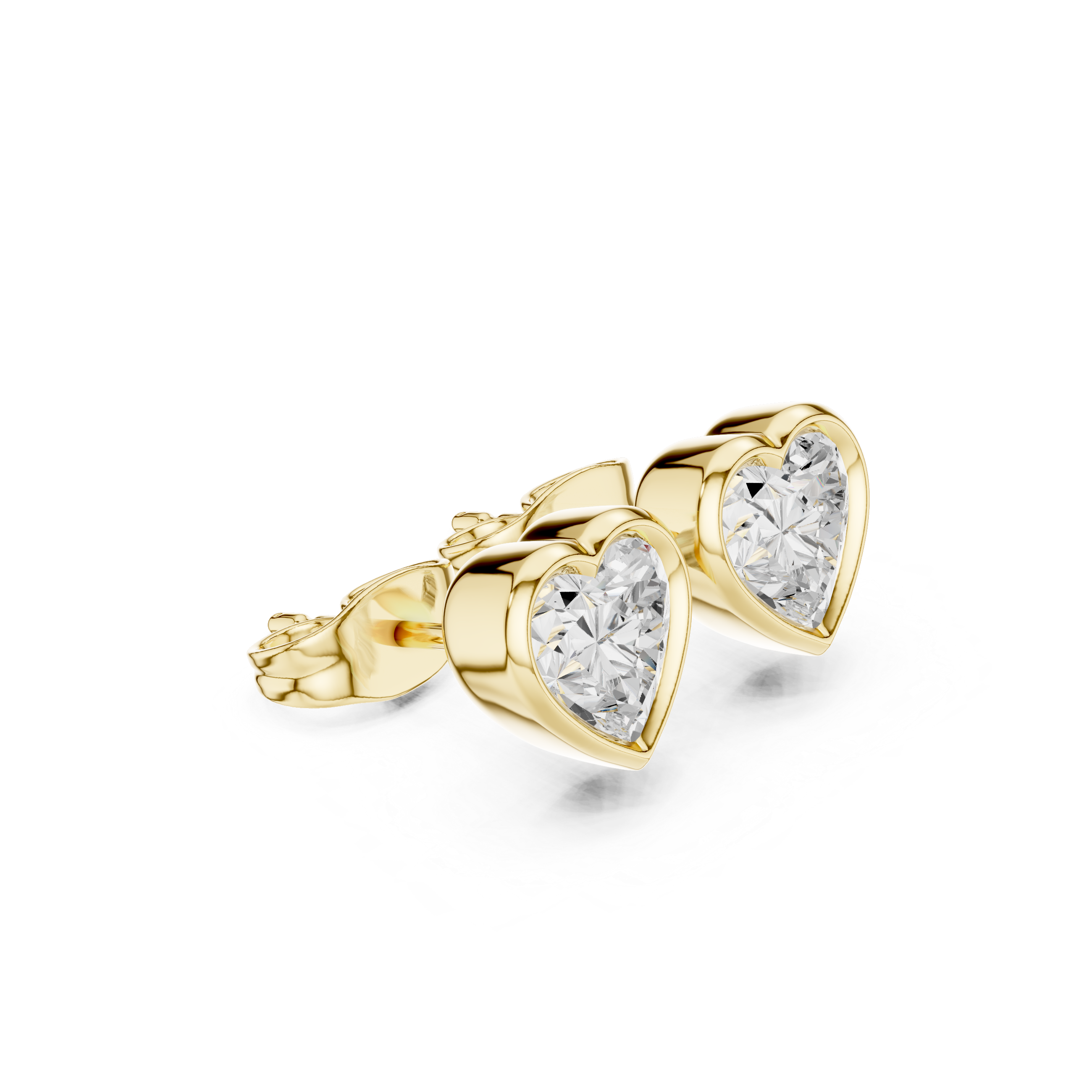 Eternal Heart Diamond Solitaire Lab Grown Diamond Ring