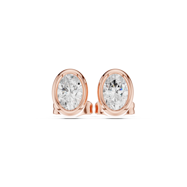Captivating 1.5 ct Oval Diamond Lab Grown Diamond Ring