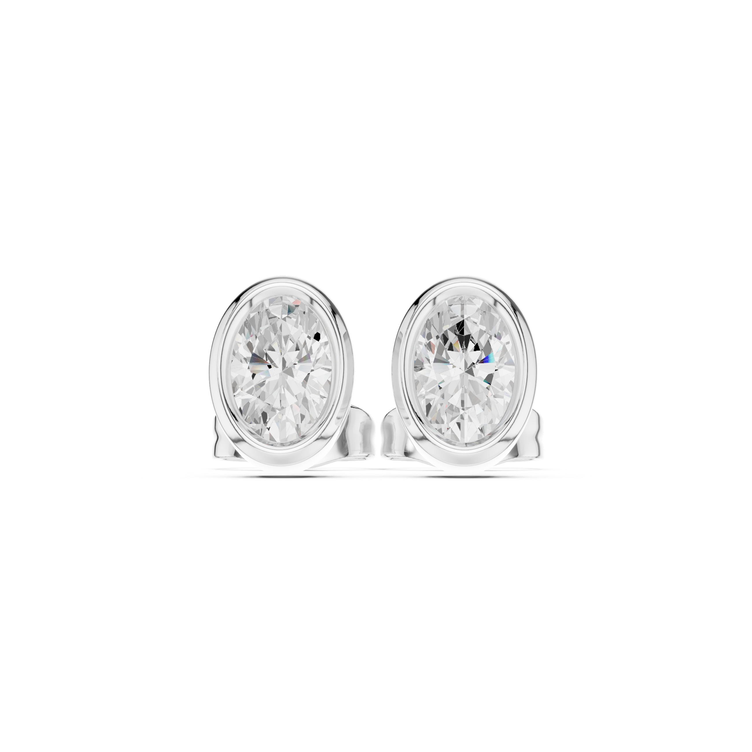 Captivating 1.5 ct Oval Diamond Lab Grown Diamond Ring