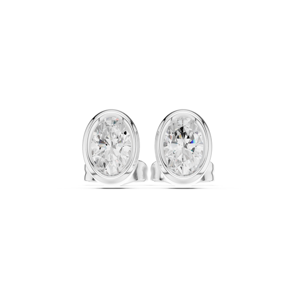 Captivating 1.5 ct Oval Diamond Lab Grown Diamond Ring