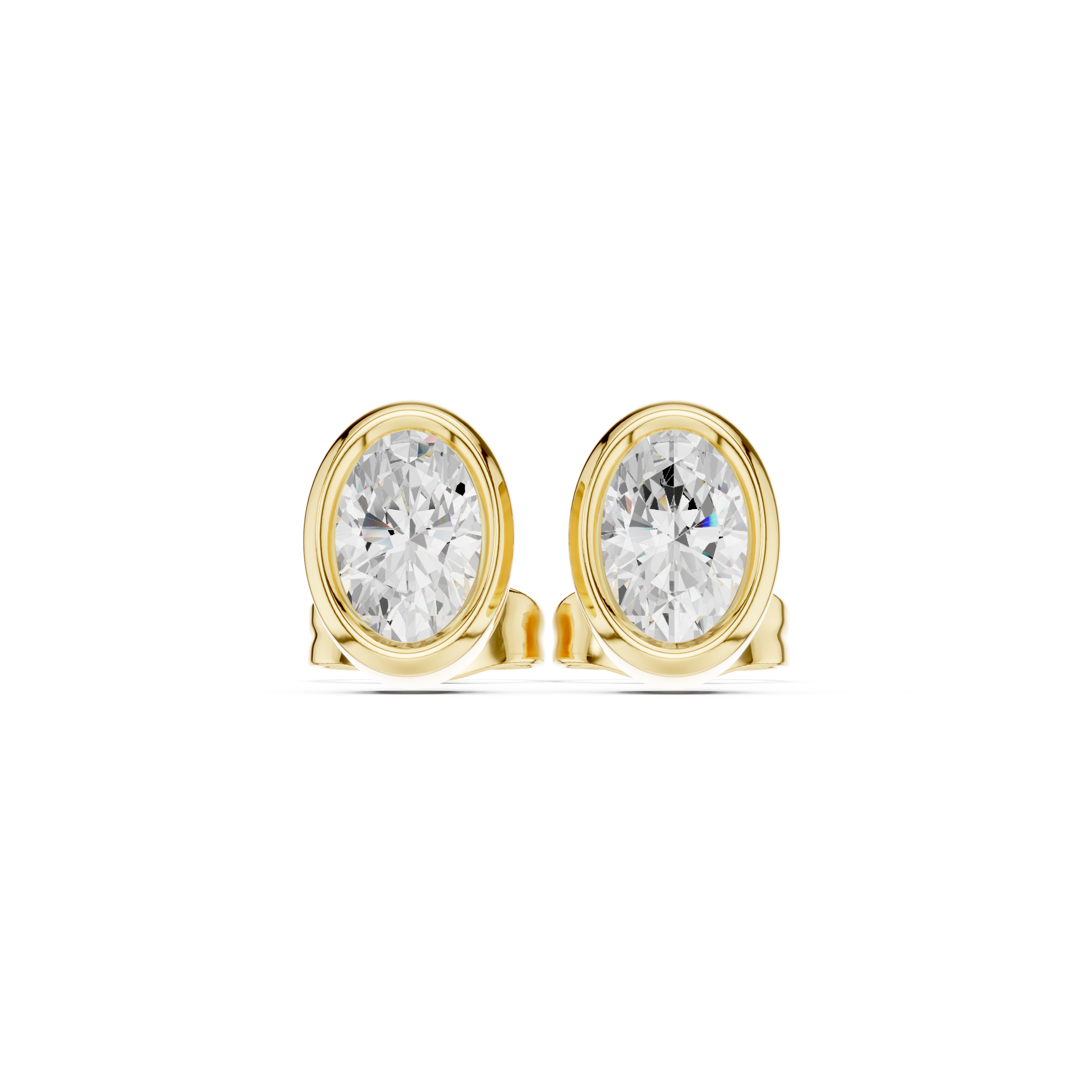 Captivating 1.5 ct Oval Diamond Lab Grown Diamond Ring