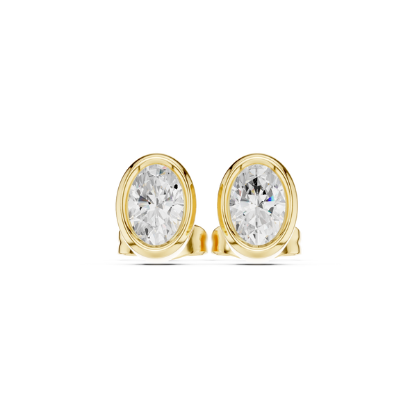 Captivating 1.5 ct Oval Diamond Lab Grown Diamond Ring