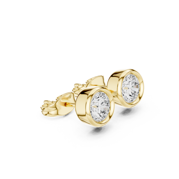 Round Diamond Solitaire Lab Grown Diamond Ring