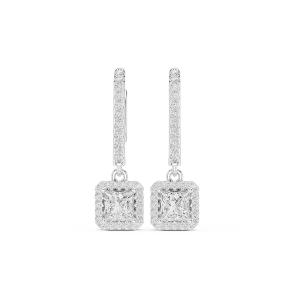 Regal Princess Round Diamond Lab Grown Diamond Earring