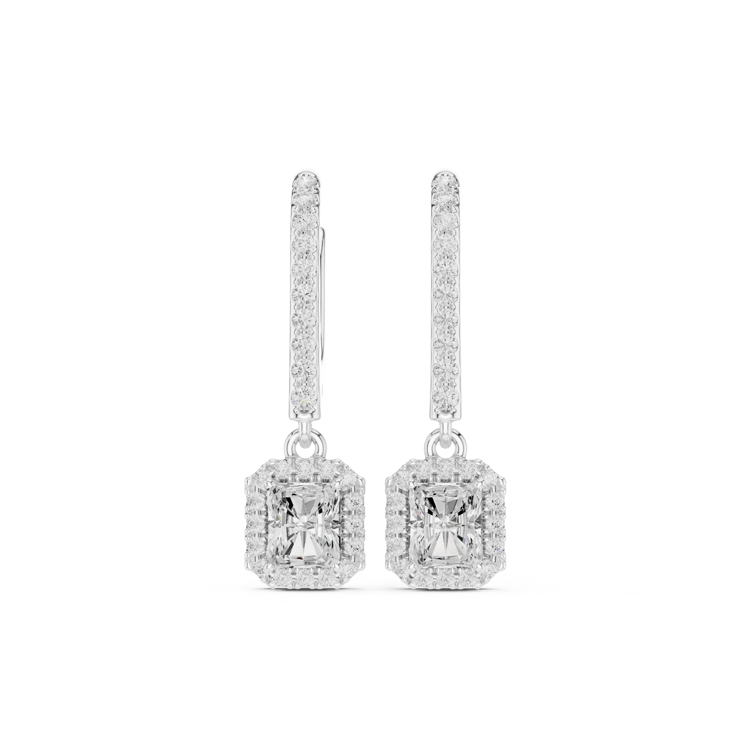Round Diamond Embrace Lab Grown Diamond Earring
