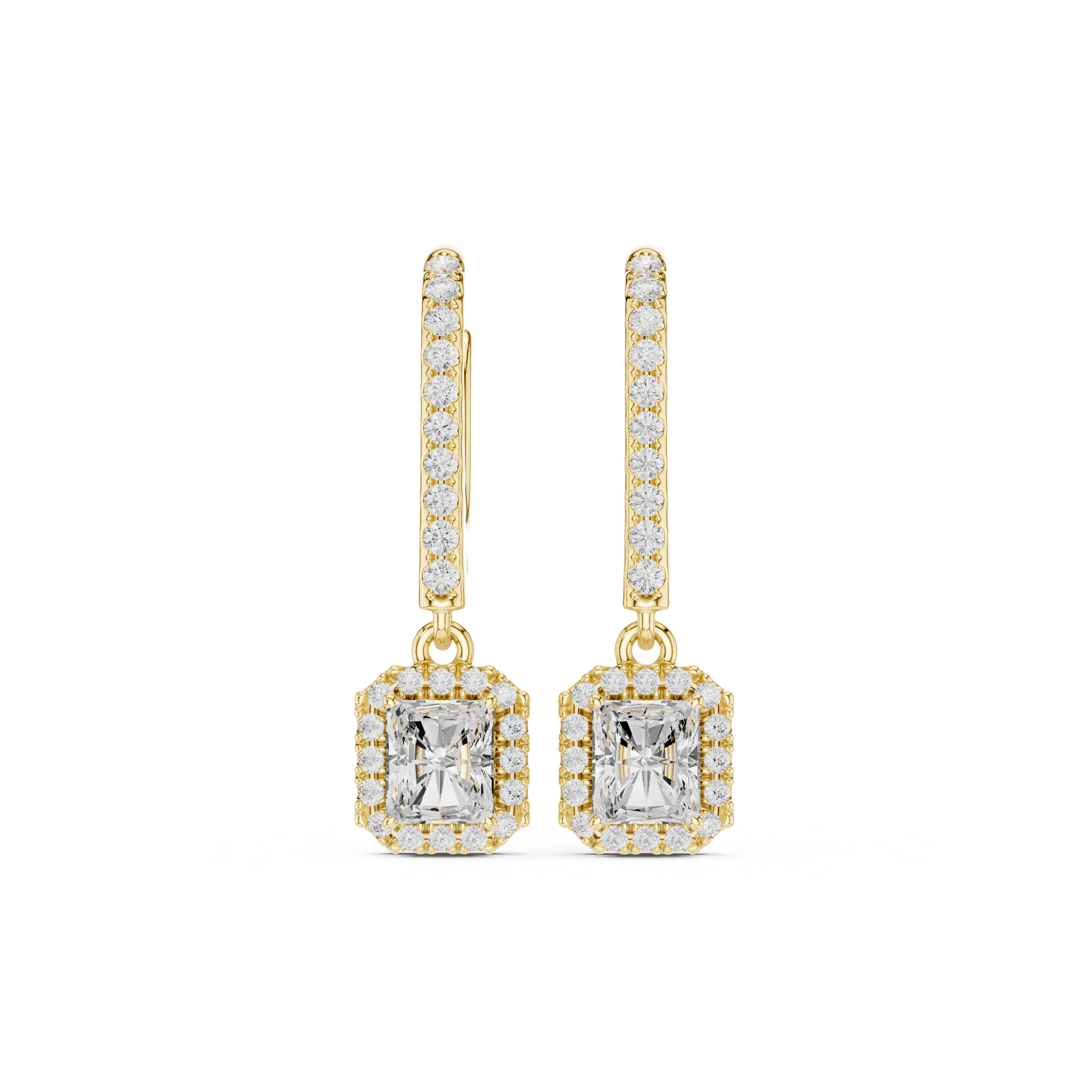 Round Diamond Embrace Lab Grown Diamond Earring