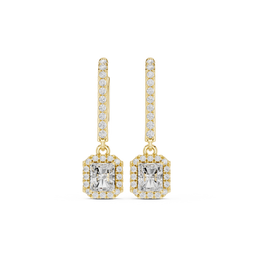 Round Diamond Embrace Lab Grown Diamond Earring