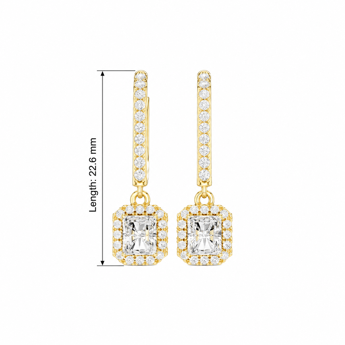 Round Diamond Embrace Lab Grown Diamond Earring