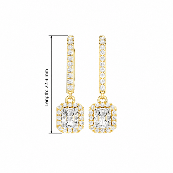 Round Diamond Embrace Lab Grown Diamond Earring