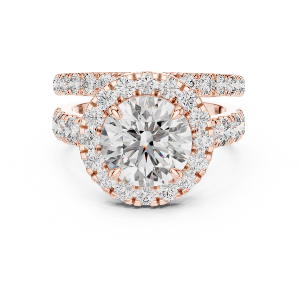 Sleek Flat Band Lab grown diamond Ring