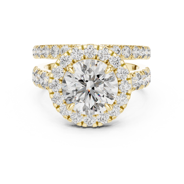 Sleek Flat Band Lab grown diamond Ring