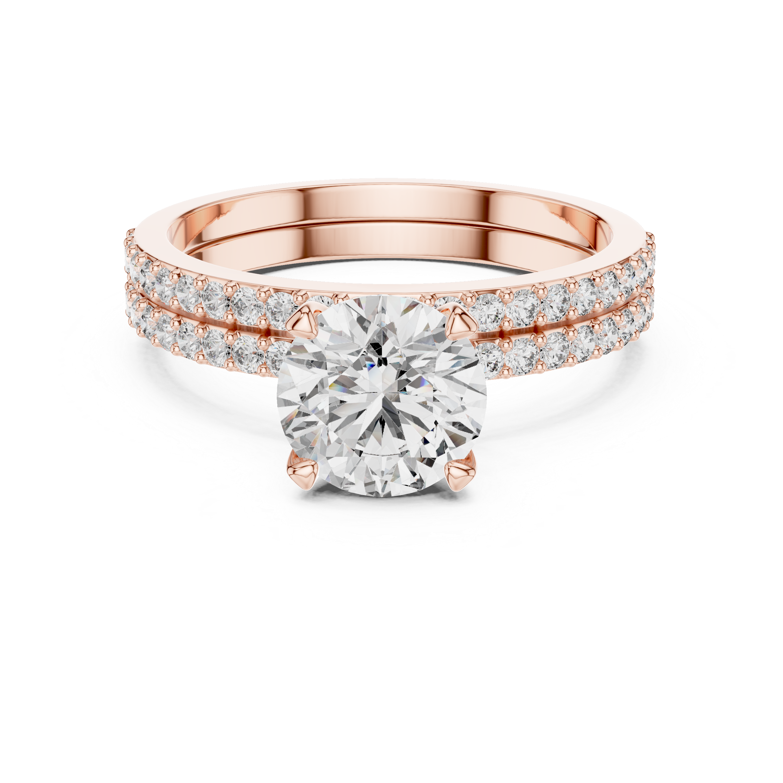 Elegant Solitaire Lab grown diamond Ring