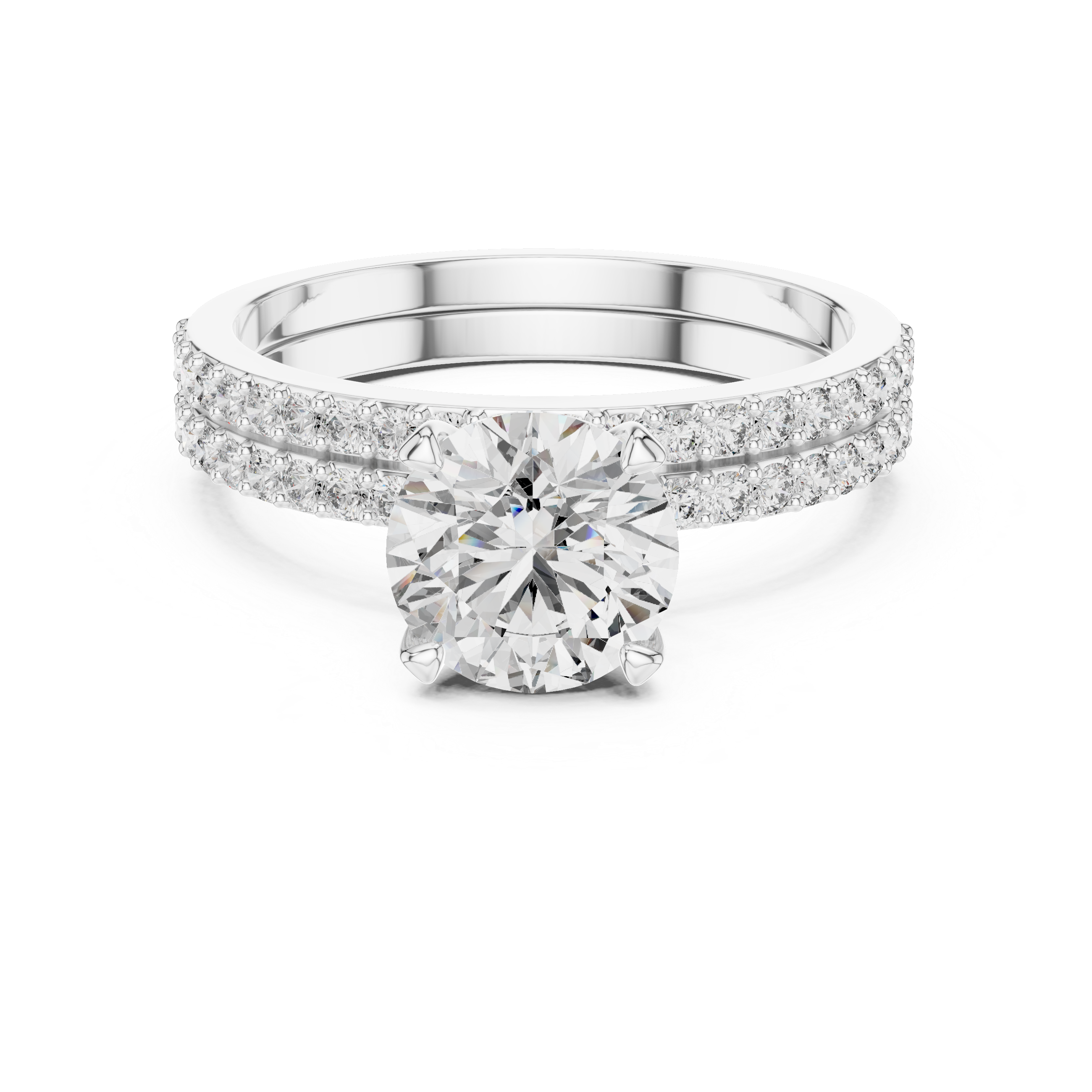 Elegant Solitaire Lab grown diamond Ring