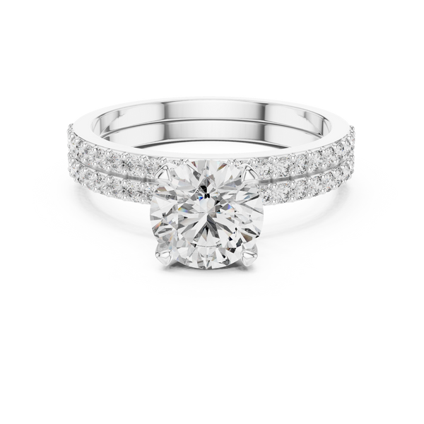 Elegant Solitaire Lab grown diamond Ring