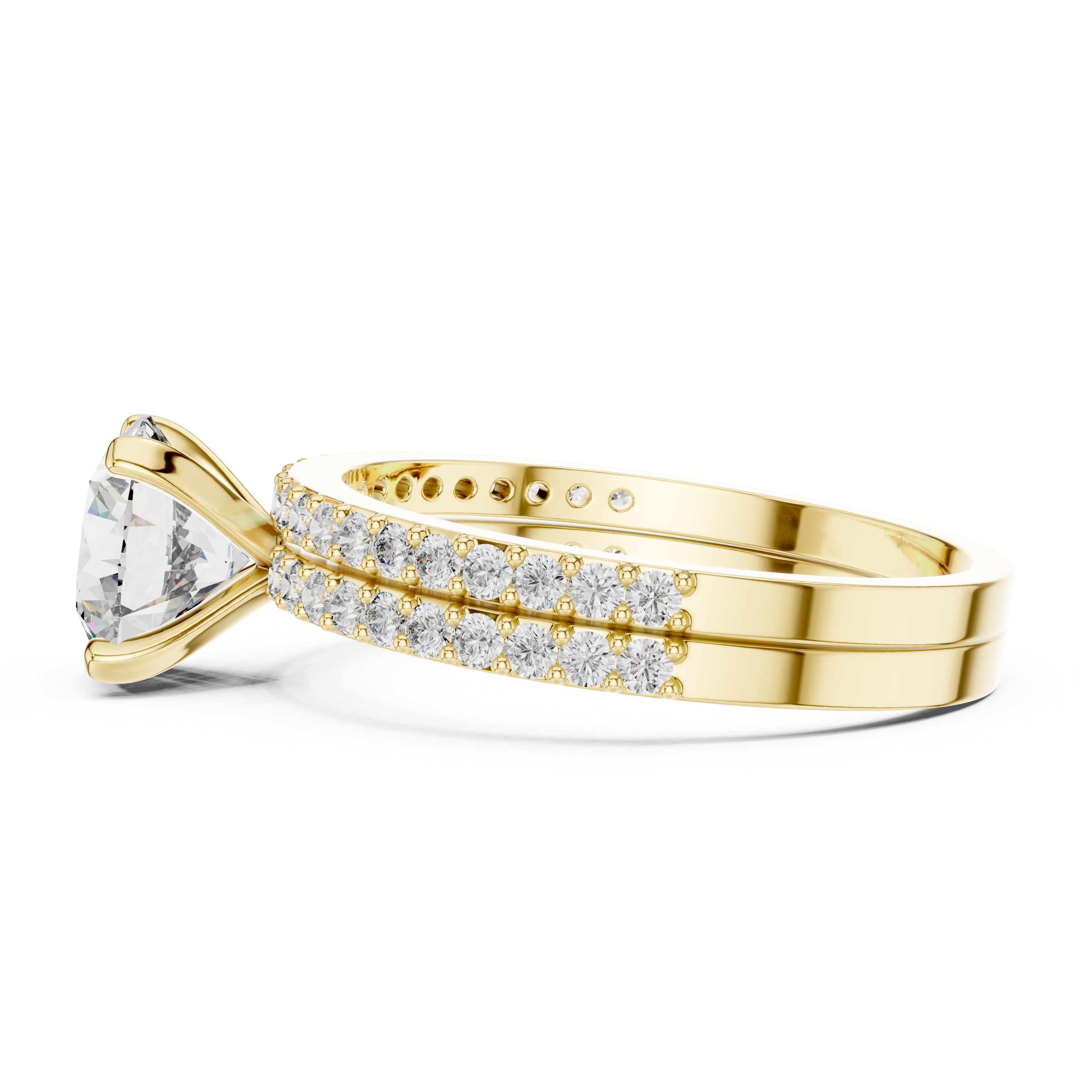 Elegant Solitaire Lab grown diamond Ring