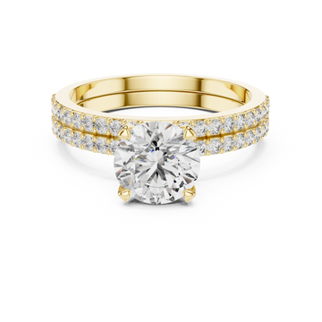 Elegant Solitaire Lab grown diamond Ring