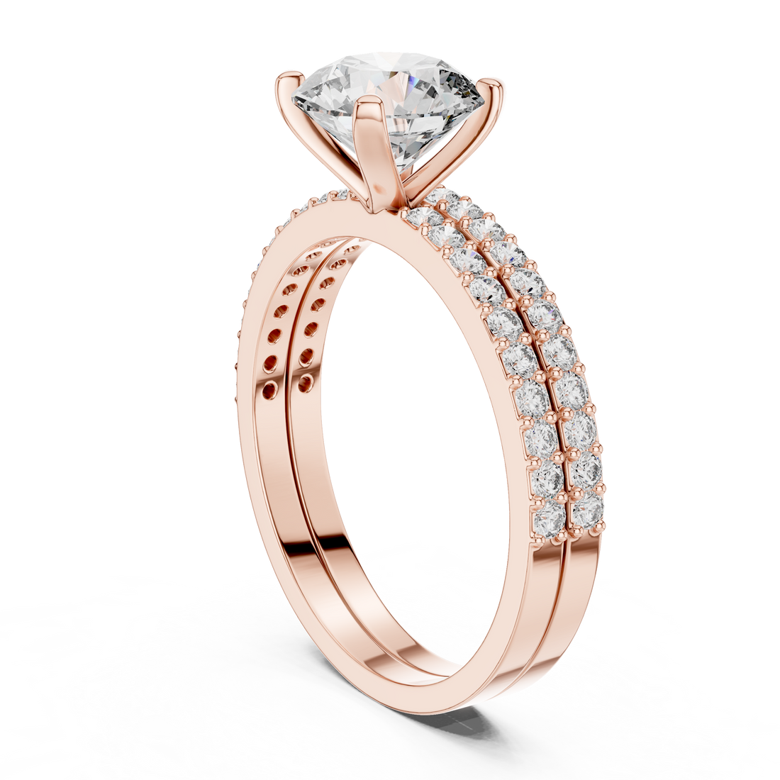 Elegant Solitaire Lab grown diamond Ring