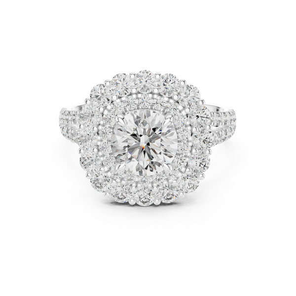 Intricate Filigree Lab grown diamond Ring