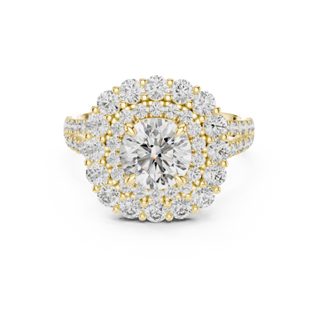 Intricate Filigree Lab grown diamond Ring