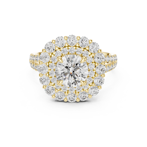 Intricate Filigree Lab grown diamond Ring