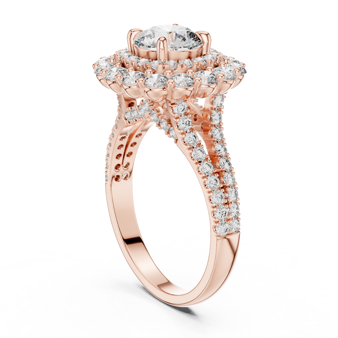 Intricate Filigree Lab grown diamond Ring