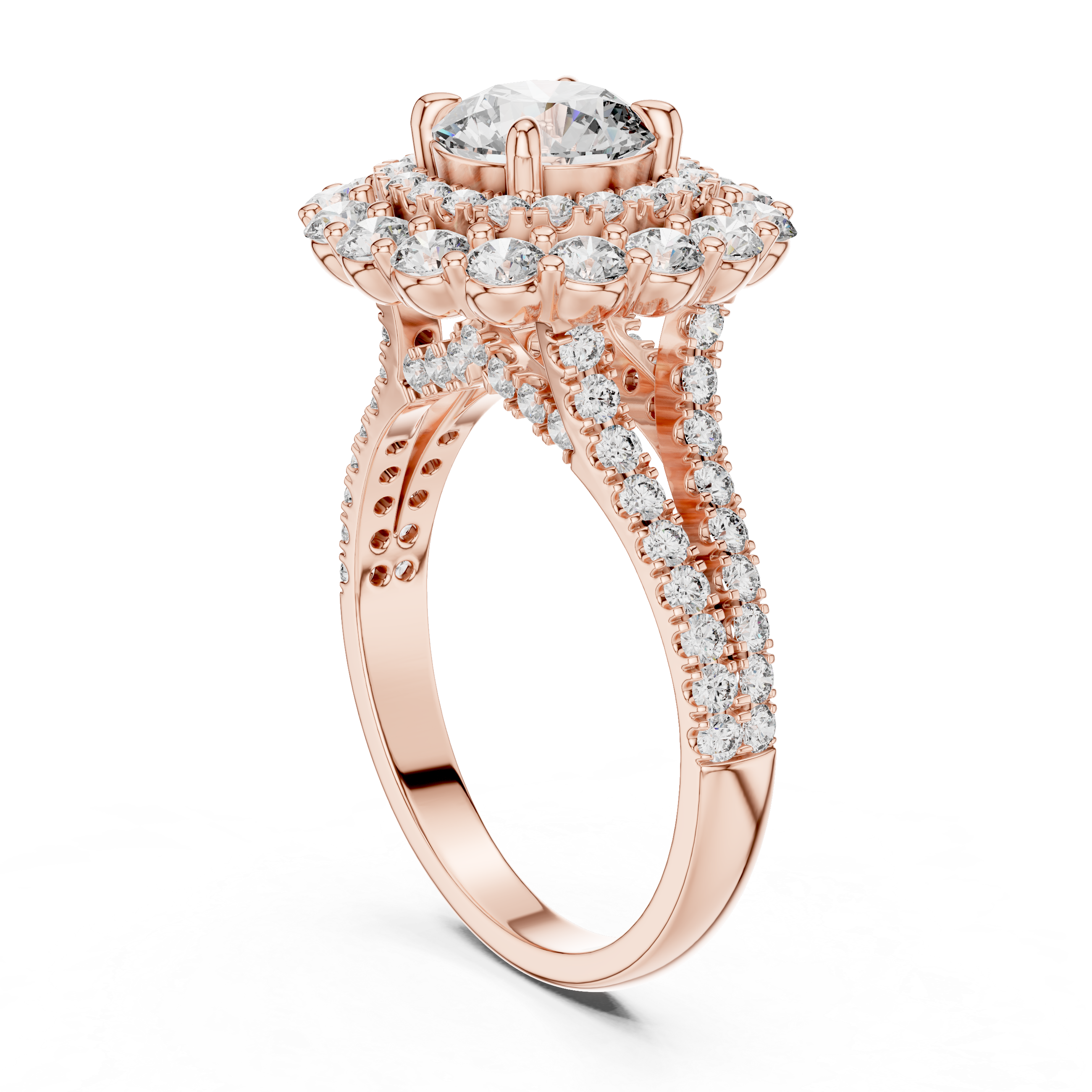 Intricate Filigree Lab grown diamond Ring