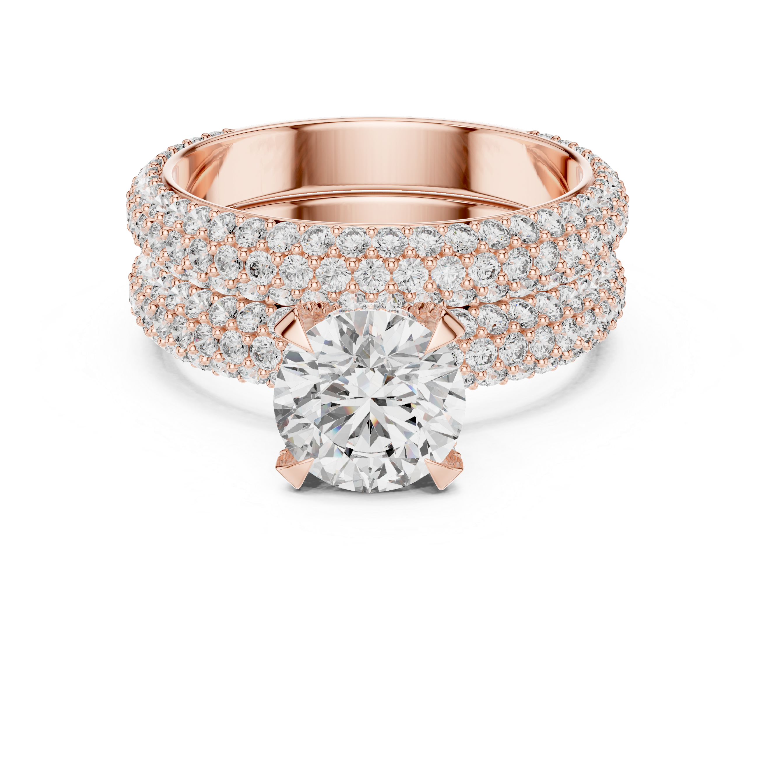 Regal Coronet Lab grown diamond Ring