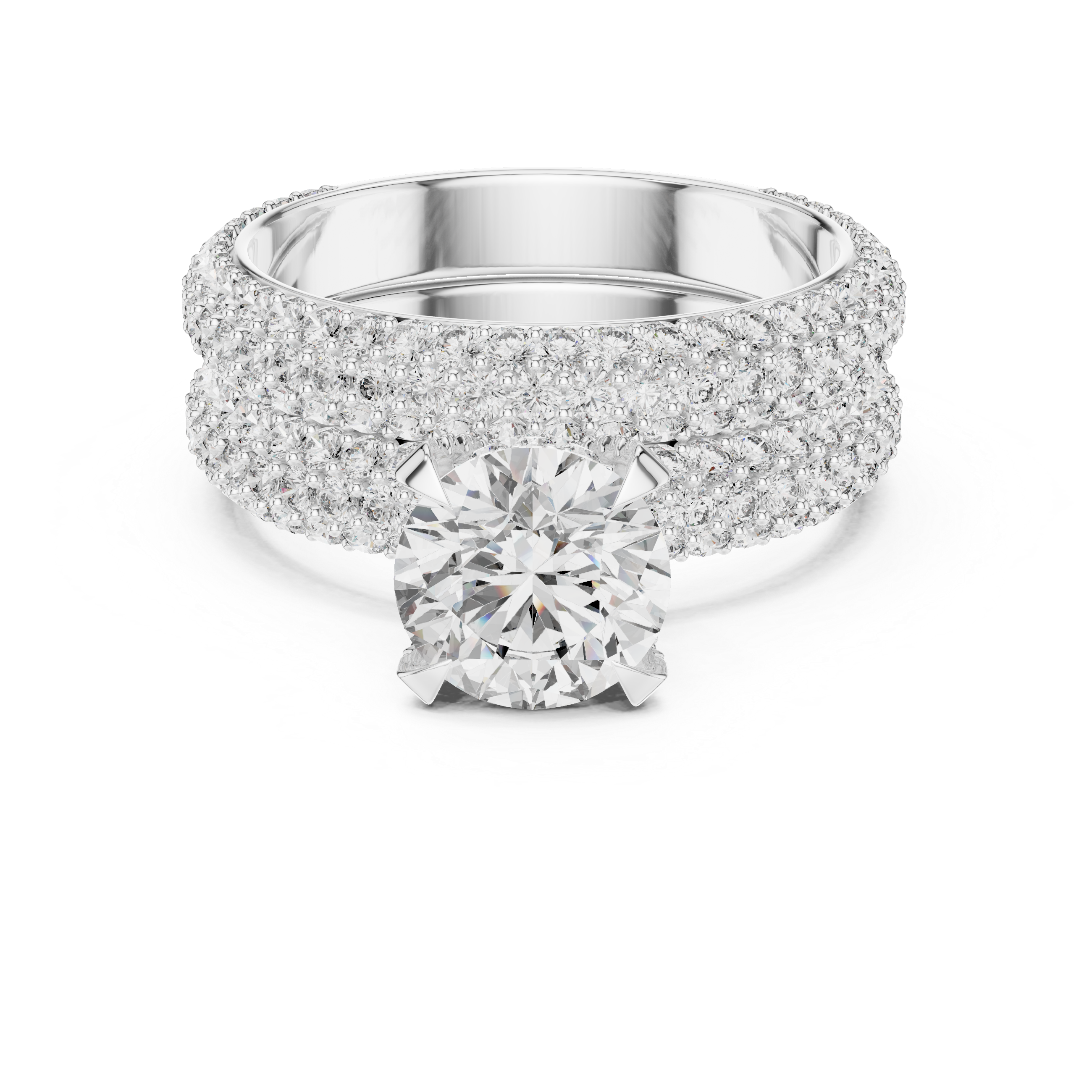 Regal Coronet Lab grown diamond Ring
