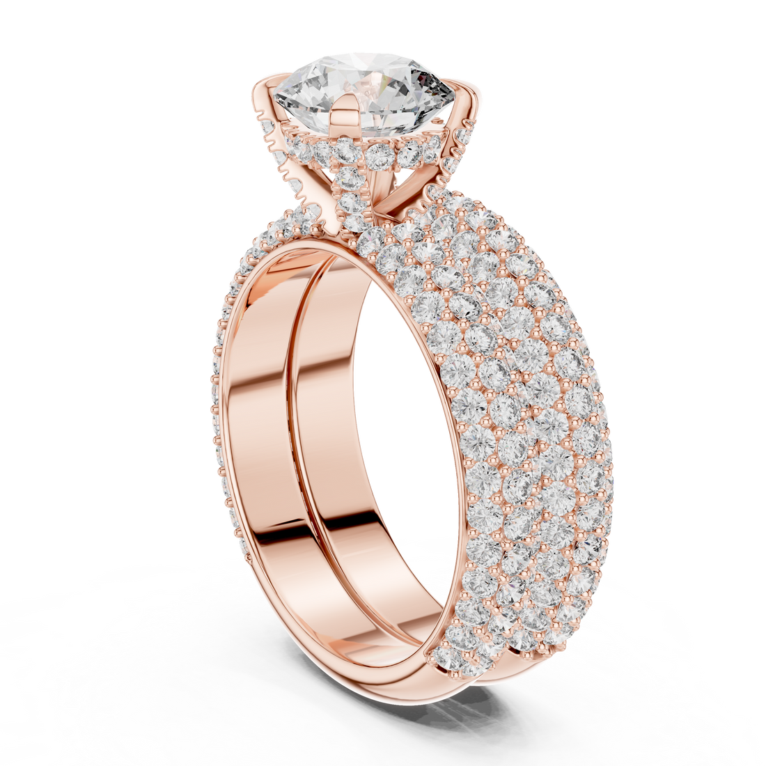 Regal Coronet Lab grown diamond Ring