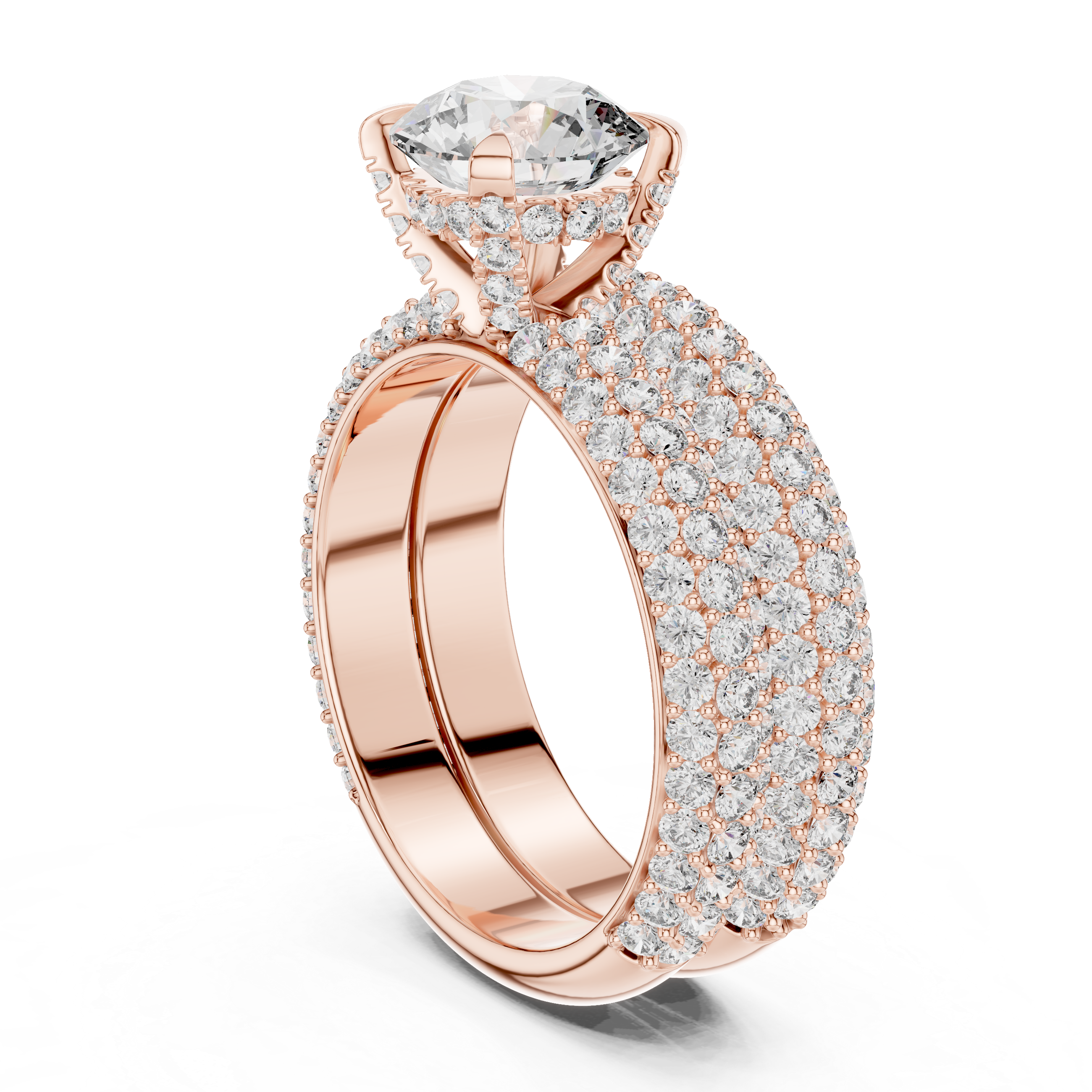 Regal Coronet Lab grown diamond Ring