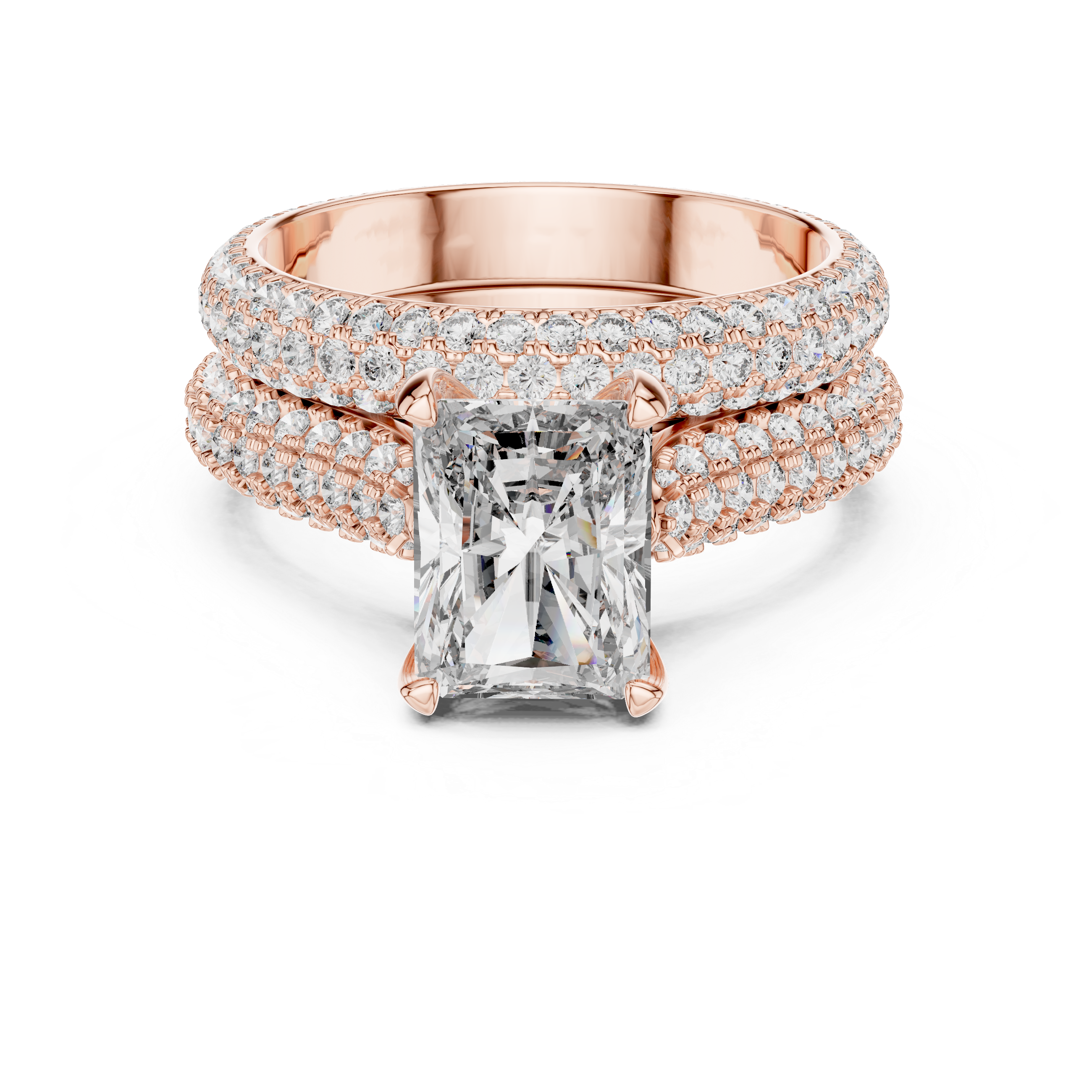 Celestial Cluster Lab grown diamond Ring