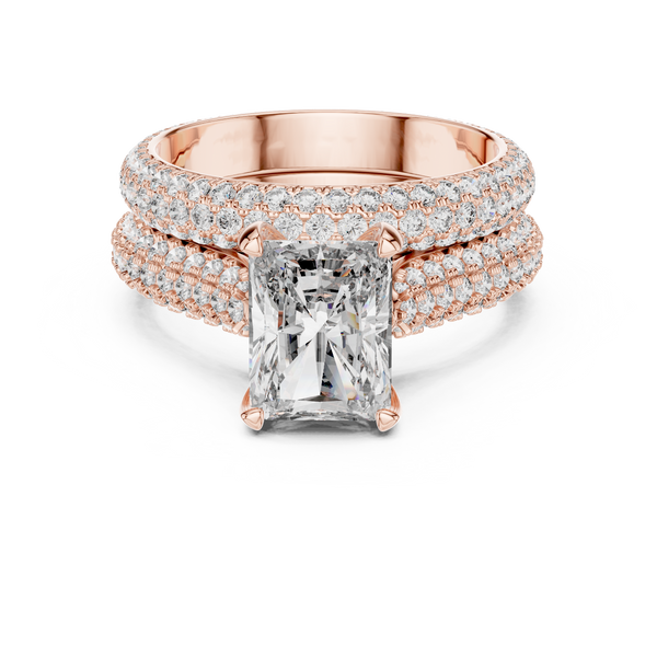 Celestial Cluster Lab grown diamond Ring