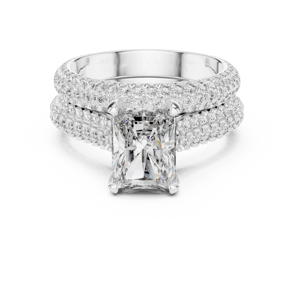 Celestial Cluster Lab grown diamond Ring